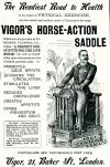 Vigor's Horse-Action Saddle