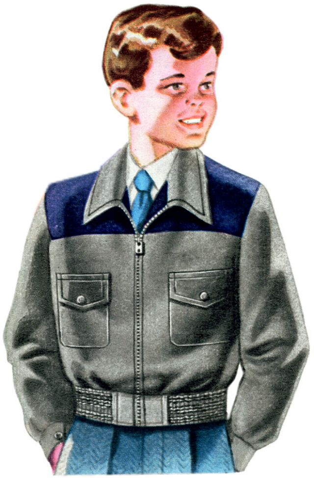 History World - Fashion - Two-Tone Flannel Lumber Jacket